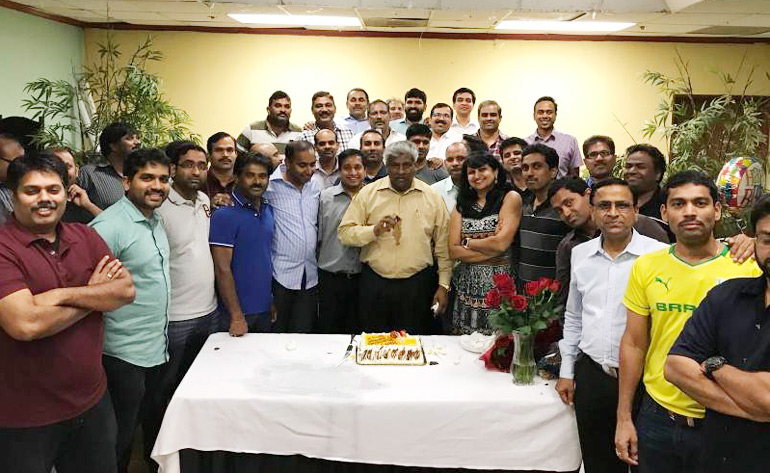 Jayaram Komati Birthday Celebrations in Milpitas