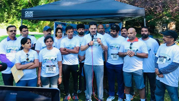 లాంగ్ ఐలాండ్ నగరంలో తానా 5కె రన్