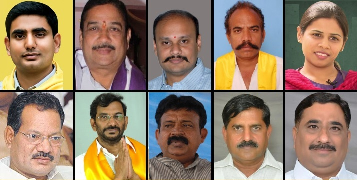 New Cabinet Ministers And Portfolios In Andhra Pradesh 