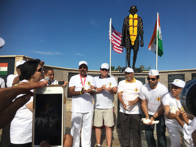 డాలస్ లో ఘనంగా 148వ గాంధీ జయంతి సంబరాలు