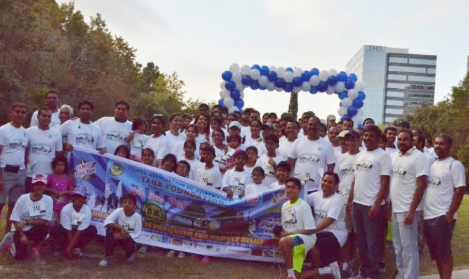 తానా హ్యూస్టన్ హార్వే మన ఊరి కోసం 5K రన్