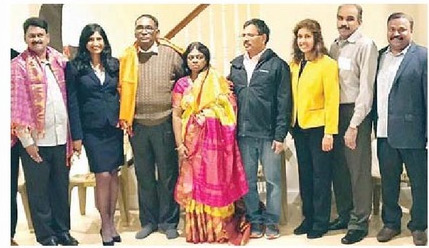 చలమేశ్వర్‌ను సన్మానించిన ‘తానా’