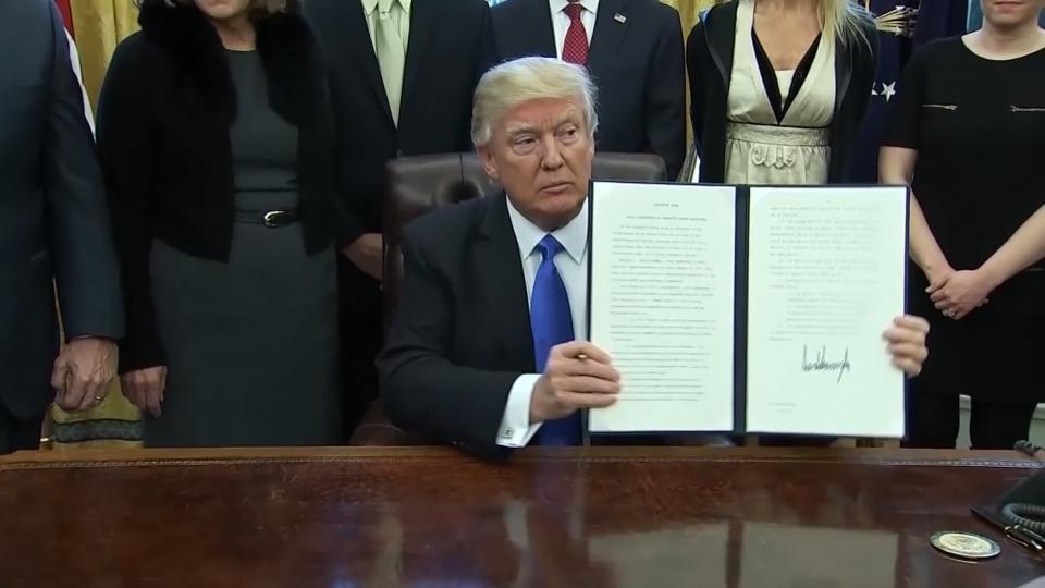 ట్రావెల్‌ బ్యాన్‌ లో ట్రంప్‌కు ఊరట