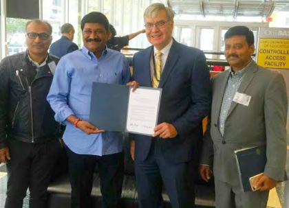 ఏపీ విద్యార్థికి రూ.10 లక్షల లబ్ధి : అమెరికాలో గంటా