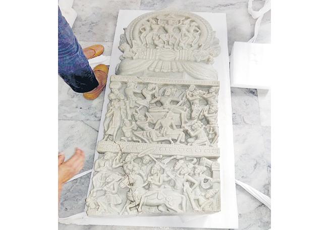 అమెరికాలో ప్రదర్శనకు తెలంగాణ కళాఖండం