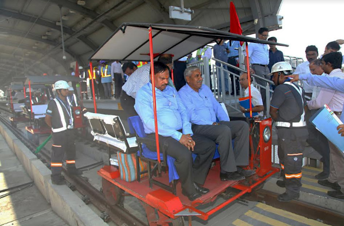 CMRS Inspection begins from Mettuguda to SR Nagar