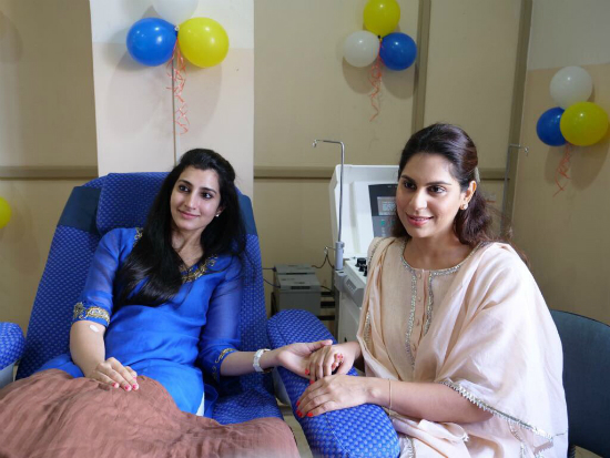 రక్తదానం చేసిన నారా బ్రాహ్మణి, ఉపాసన