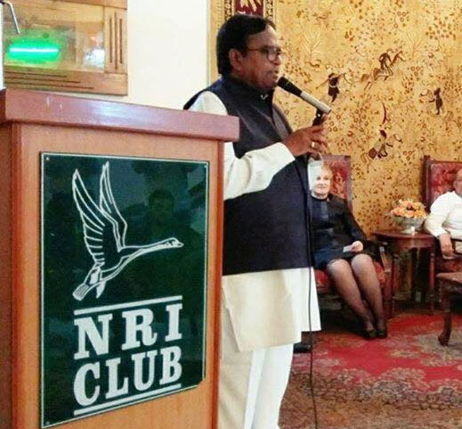 Ponnala Lakshmaiah Addressing at NRI business people