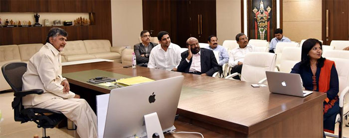HCL Chairman meets CM Chandrababu