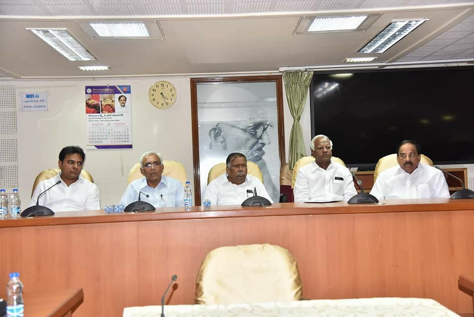 ప్రపంచ తెలుగు మహాసభల ఏర్పాట్లు, నిర్వహణపై సమీక్షా సమావేశం