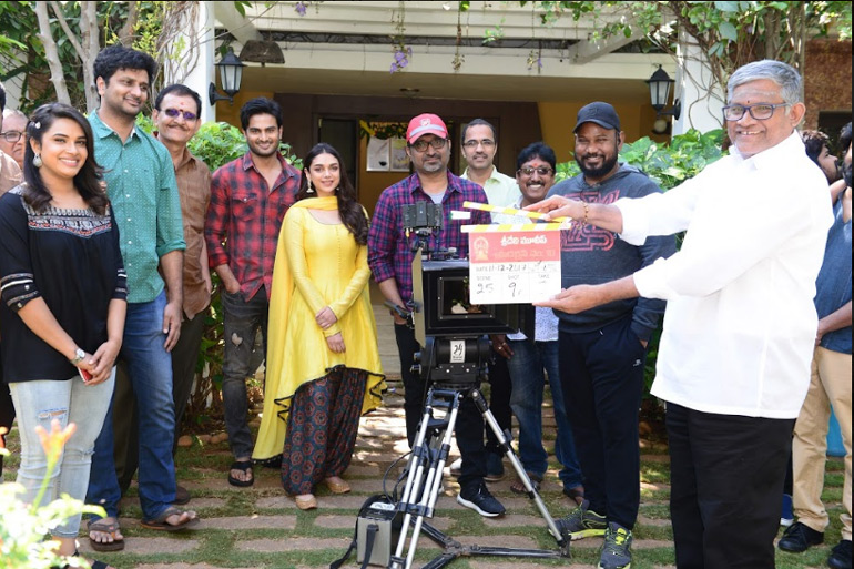 సుధీర్‌బాబు – ఇంద్రగంటి – శ్రీదేవి మూవీస్ చిత్రం రెగ్యులర్ షూటింగ్ షురూ!