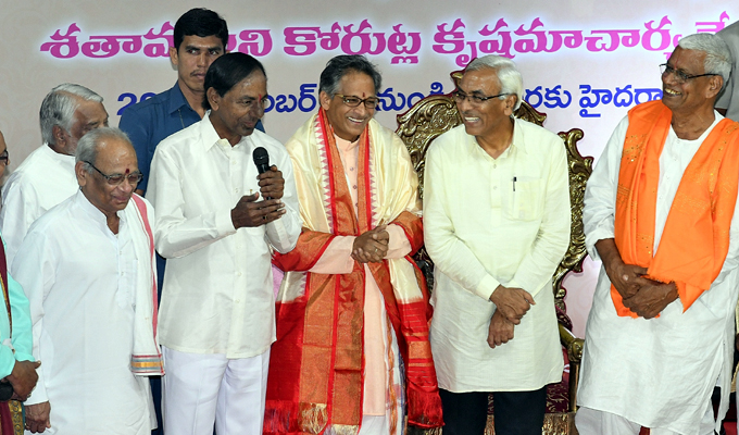 చరిత్రలో నిలిచిపోయేలా తెలుగు మహాసభలు : కేసీఆర్‌