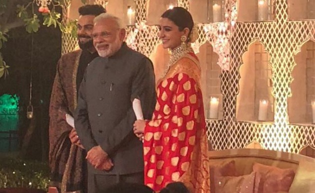 వైభవంగా విరుష్క వివాహ విందు