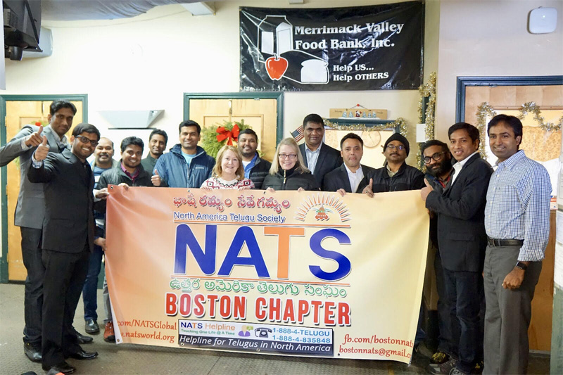 NATS Food Drive in Boston