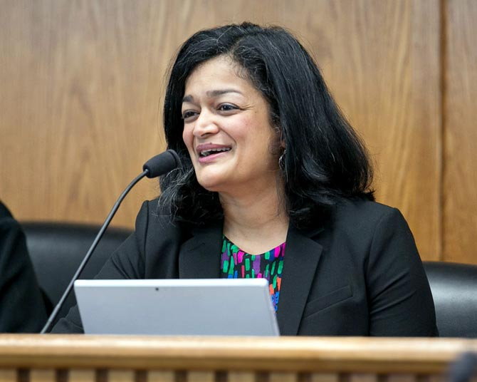 ట్రంప్ యూనియన్ నుంచి తప్పుకుంటున్న ప్రమీలజైపాల్