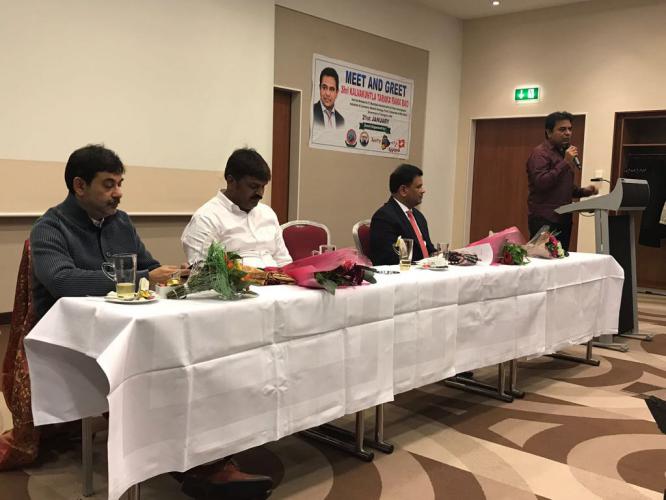 బంగారు తెలంగాణ కోసం ఎన్‌ఆర్‌ఐలు కృషి చేయాలి