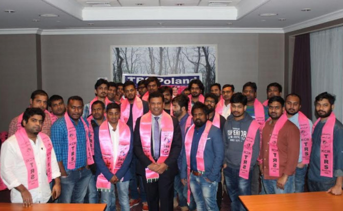 తూర్పు యూరోపులో మొట్ట మొదటి సరిగా తెరాస పోలాండ్ శాఖ ఆవిర్భావం తూర్పు యూరోపులో మొట్ట మొదటి సరిగా తెరాస పోలాండ్ శాఖ ఆవిర్భావం