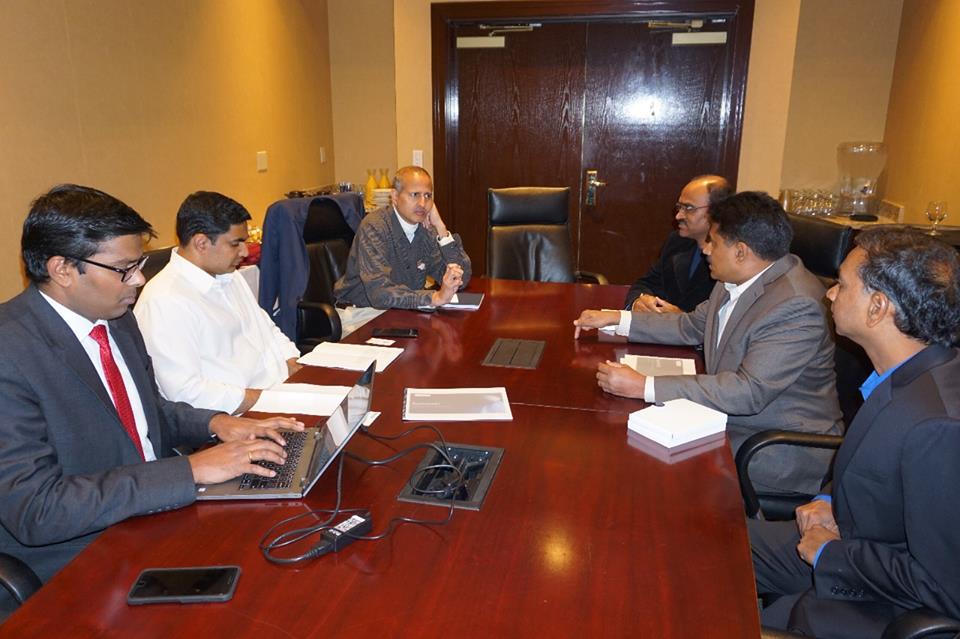 Nara Lokesh In Los Angeles