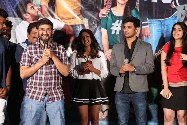 కిర్రాక్ పార్టీ టీజింగ్ ట్రైలర్  ను  విడుదల చేసిన డైరెక్టర్ తేజ…