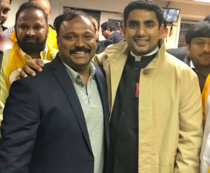 లోకేష్ ను కలిసిన సతీష్ వేమన