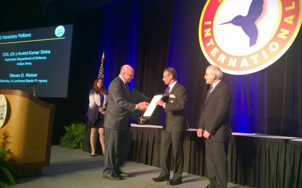India Born Engineer Gets American Helicopter Society Award 