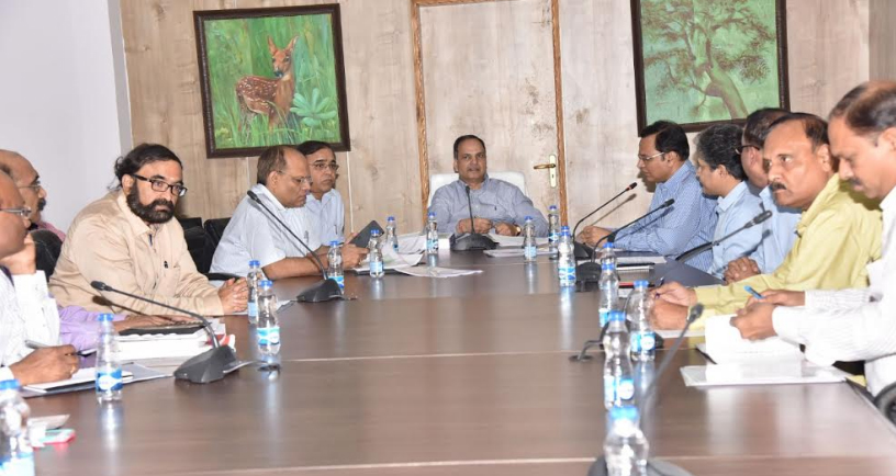 ప్రధాన కార్యదర్శి డా.ఎస్.కె.జోషి ఆద్వర్యంలో ఉన్నత స్థాయి సమీక్ష