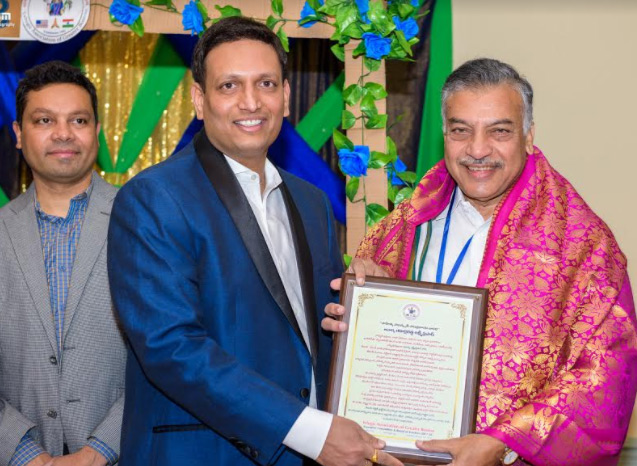 ఆచార్య యార్లగడ్డ లక్ష్మి ప్రసాద్ కు తెలుగు అసోసియేషన్ అఫ్ గ్రేటర్ బోస్టన్ ఘన సత్కారం