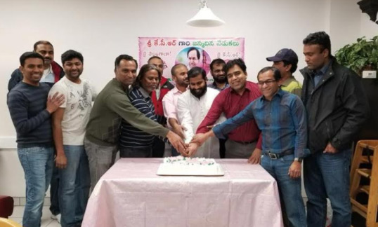 సిన్సినాటిలో ఘనంగా కేసీఆర్ జన్మదిన వేడుకలు