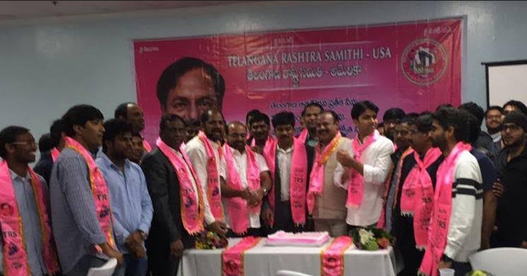 బే ఏరియాలో కేసీఆర్ జన్మదిన వేడుకలు