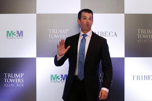 భారత్ కు చేరుకున్న ట్రంప్ జూనియర్