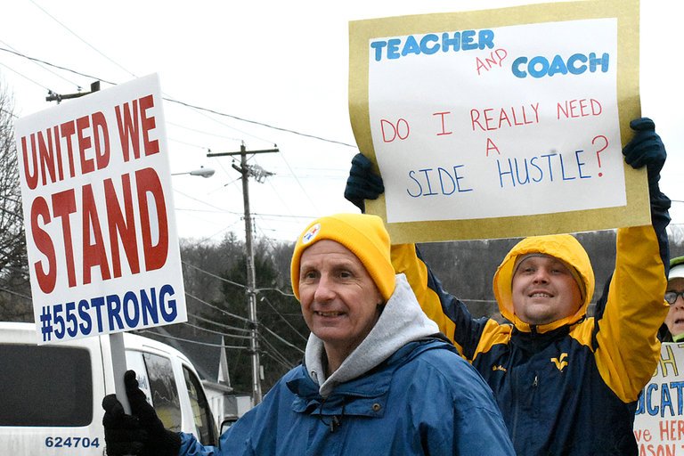 అమెరికాలో ఉపాధ్యాయుల నిరసనలు