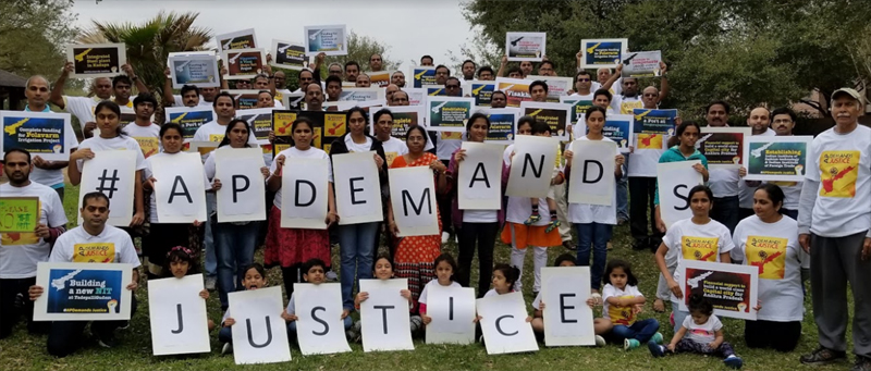 NRI TDP అమెరికా కార్యకర్తల ఆధ్వర్యంలో  “సైలెంట్ ప్రొటెస్ట్”