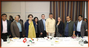 చంద్రబాబుతో డ్యూర్ టెక్నాలజీస్ ప్రతినిధుల భేటీ