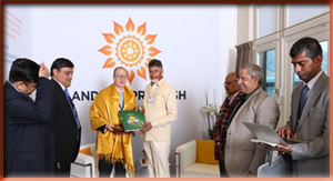 ఏపీ సీఎంతో జేపీ మోర్గాన్ ఛేస్ అధిపతి భేటీ