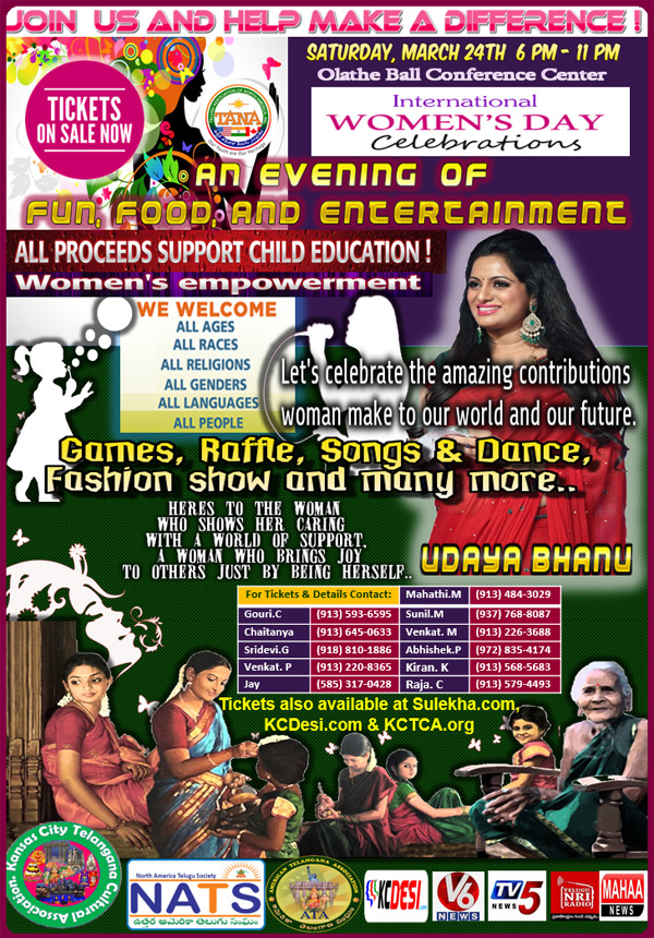 International Women’s Day Celebrations on Mar 24