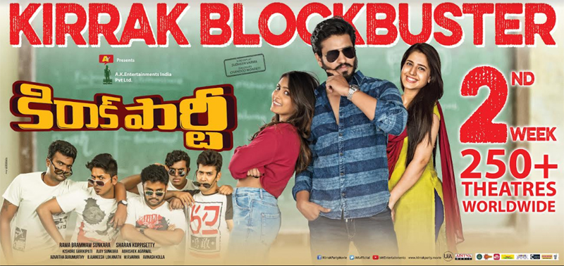 Kirrak Party continues its successful run in 2nd Week