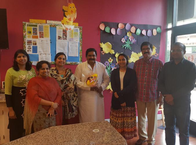 Ravikumar Training for Paatasala children