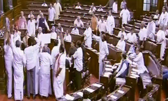 పార్లమెంటు ఉభయసభలు వాయిదా