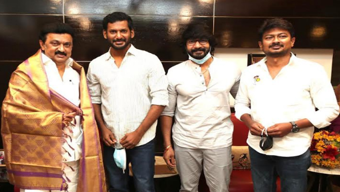 ముఖ్యమంత్రి ఎంకే స్టాలిన్‌ను క‌లిసి శుభాకాంక్ష‌లు తెలిపిన హీరో విశాల్‌