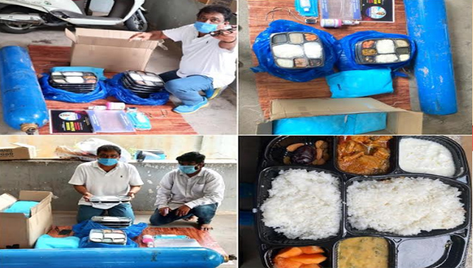 Manam Saitam Help to Corona Patients