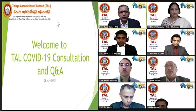 TAL Organises COVID-19 Consultation and Q&A for India and UK