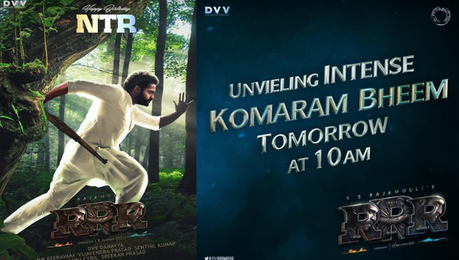 ఎన్టీఆర్ ఫ్యాన్స్ కి  బర్త్డే డే  స్పెషల్ ట్రీట్ : RRR మూవీ టీం ప్రకటన