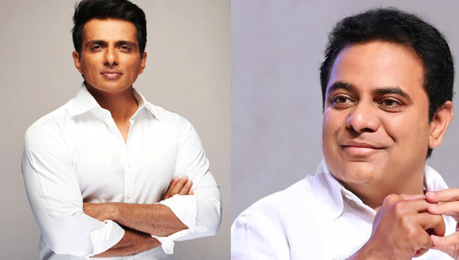 ‘‘మీరే నిజమైన హీరో కేటీఆర్ గారూ’’…. : సోనూసూద్ ట్వీట్