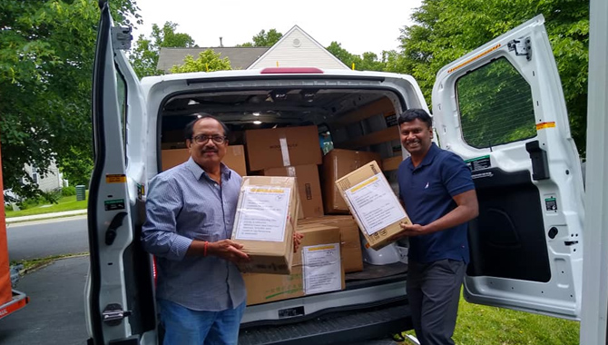 District NRI Foundation is shipping 50 lakhs worth of PPE to India