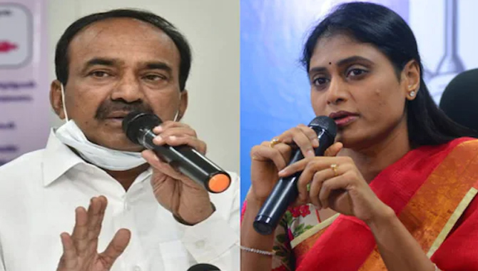 ఈటలను ఆహ్వానించిన… వైఎస్ షర్మిల