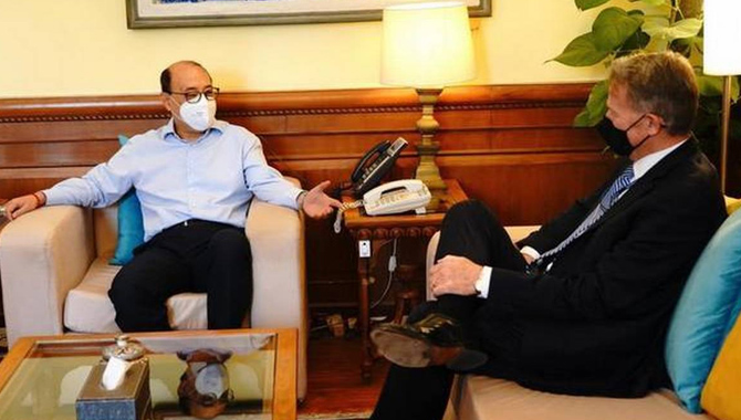 భారత్, అమెరికా విదేశాంగ కార్యదర్శుల భేటీ