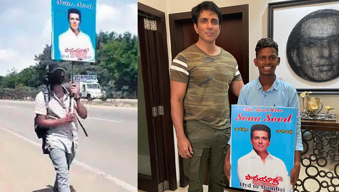 సోనూసూద్ ను కలిసిన వికారాబాద్ వాసి