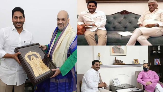జవదేకర్ భేటీతో ప్రారంభమై, ధర్మేంద్ర ప్రధాన్ ను కలవడంతో ముగిసిన జగన్ ఢిల్లీ పర్యటన