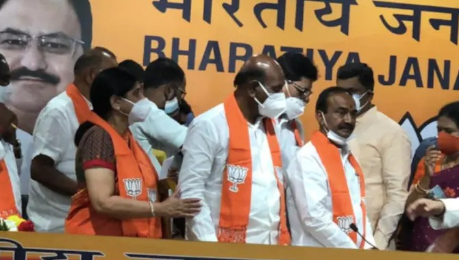 ఇకపై రాజేంద్ర బీజేపీ నేత… బీజేపీలో చేరిన ఈటల రాజేందర్