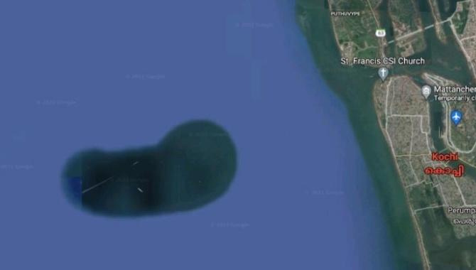 గూగుల్ చూపిన రహస్య దీవి…